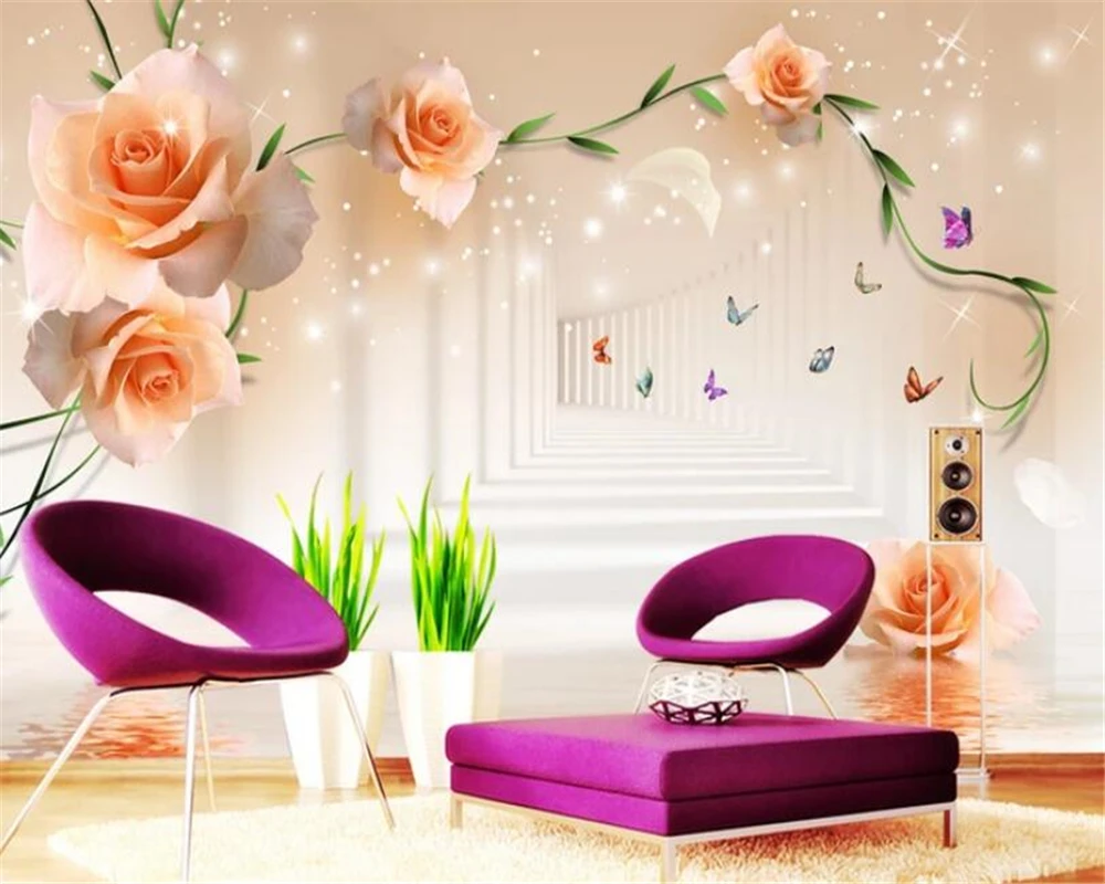 beibehang Custom 3D Mural Wallpaper Large fashion rose butterfly Hotel Cafe living room Background wallpaper for walls 3 d
beibehang Custom 3D Mural Wallpaper Large fashion rose butterfly Hotel Cafe living room Background wallpaper for walls 3 d