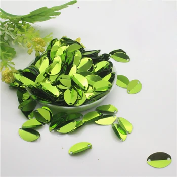 1000pcs 8*13mm Cup Oval Folded Sequins Horse Eyes Shape For Crafts Loose Paillettes Diy Wedding Sewing Accessories Light Green 
1000pcs 8*13mm Cup Oval Folded Sequins Horse Eyes Shape For Crafts Loose Paillettes Diy Wedding Sewing Accessories Light Green