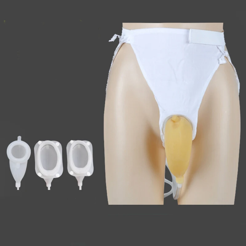 male/female urinary elderly bedridden nursing urine collector urinal catheter 2 urine collection bags
male/female urinary elderly bedridden nursing urine collector urinal catheter 2 urine collection bags