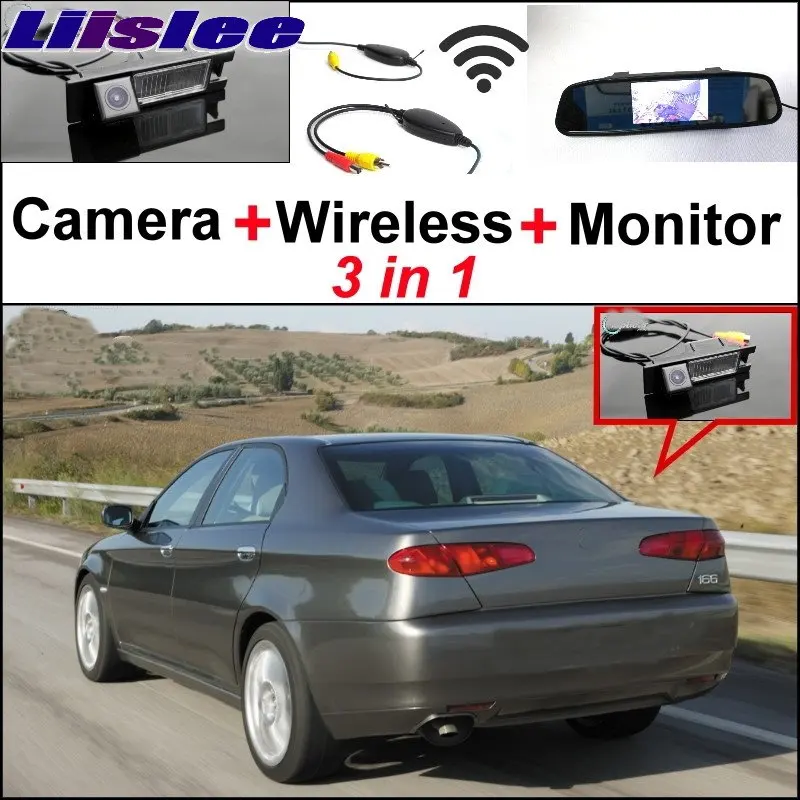 Liislee Wireless Receiver + Mirror Monitor EASY DIY Backup Parking System + 3in1 Special WiFi Camera For Alfa Romeo AR 166
Liislee Wireless Receiver + Mirror Monitor EASY DIY Backup Parking System + 3in1 Special WiFi Camera For Alfa Romeo AR 166