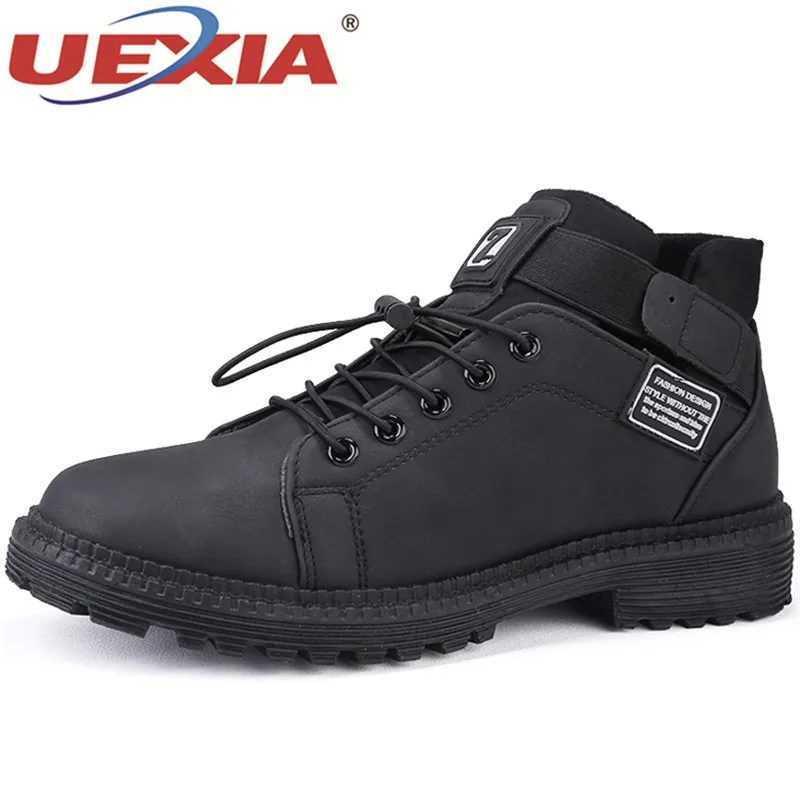 UEXIA 2018 Winter Boots Men Fashion Chelsea Boots Men's Winter Shoes Round Toe Ankle Boots Leather Shoes Men Botines Hombre
UEXIA 2018 Winter Boots Men Fashion Chelsea Boots Men's Winter Shoes Round Toe Ankle Boots Leather Shoes Men Botines Hombre