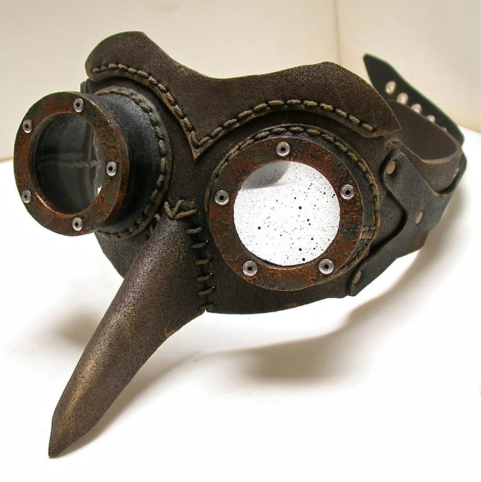 Vintage Dr. Beulenpest Steampunk Plague Doctor Mask Beak Masks Steampunk Challenges Birds Half Helmet
Vintage Dr. Beulenpest Steampunk Plague Doctor Mask Beak Masks Steampunk Challenges Birds Half Helmet