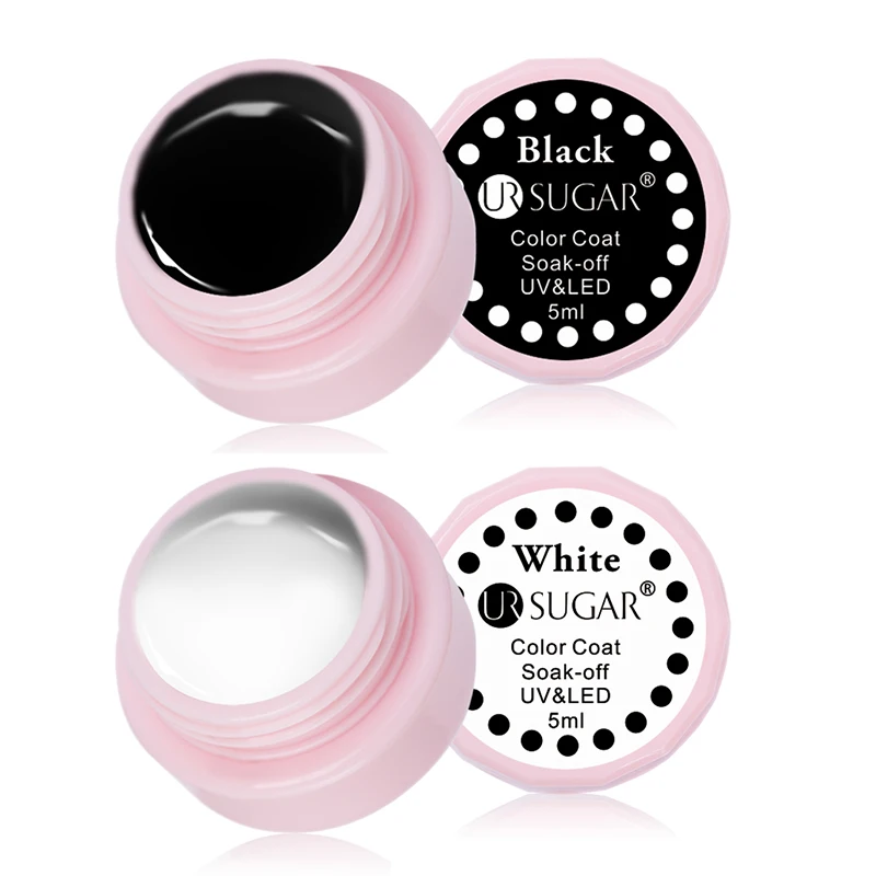 UR SUGAR Black White UV Gel Polish Soak Off Long Lasting UV LED Nail Art Gel Polish Varnish Color Coat Paint UV Gel Lacquer
UR SUGAR Black White UV Gel Polish Soak Off Long Lasting UV LED Nail Art Gel Polish Varnish Color Coat Paint UV Gel Lacquer
