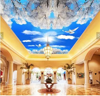 custom size 3d wallpaper ceiling room mural photo Blue Sky White Cloud Flying Bird 3d painting wall mural wallpaper for walls 3d
custom size 3d wallpaper ceiling room mural photo Blue Sky White Cloud Flying Bird 3d painting wall mural wallpaper for walls 3d