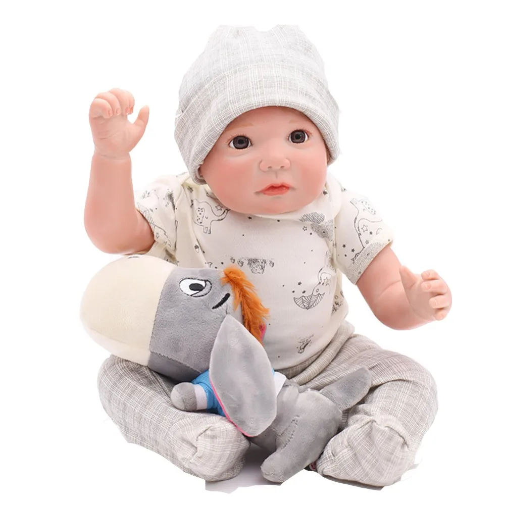 SanyDoll 20 inch 50 cm Silicone baby reborn dolls, doll reborn fashion suit doll holiday gifts
SanyDoll 20 inch 50 cm Silicone baby reborn dolls, doll reborn fashion suit doll holiday gifts