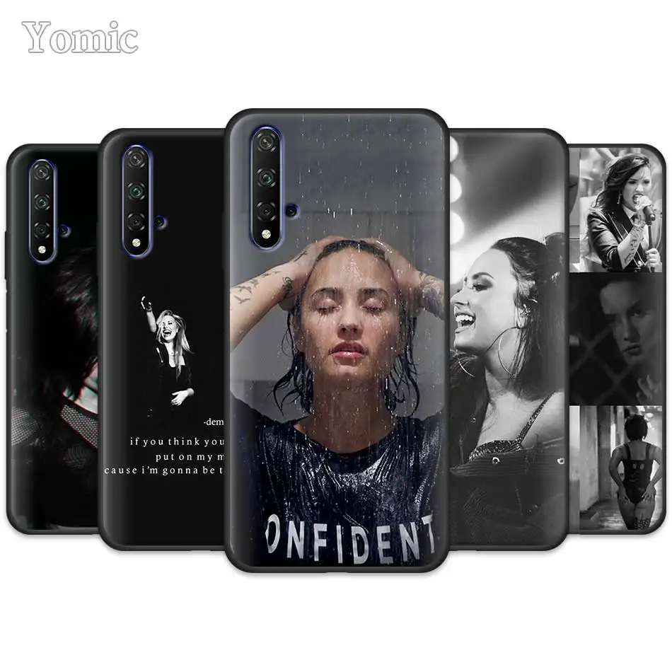 demi lovato Black Silicone Cases for Huawei Honor Y5 Y6 Y7 Y9 2019 Y9 P30 Pro Honor 20 Pro Phone Case Cover
demi lovato Black Silicone Cases for Huawei Honor Y5 Y6 Y7 Y9 2019 Y9 P30 Pro Honor 20 Pro Phone Case Cover