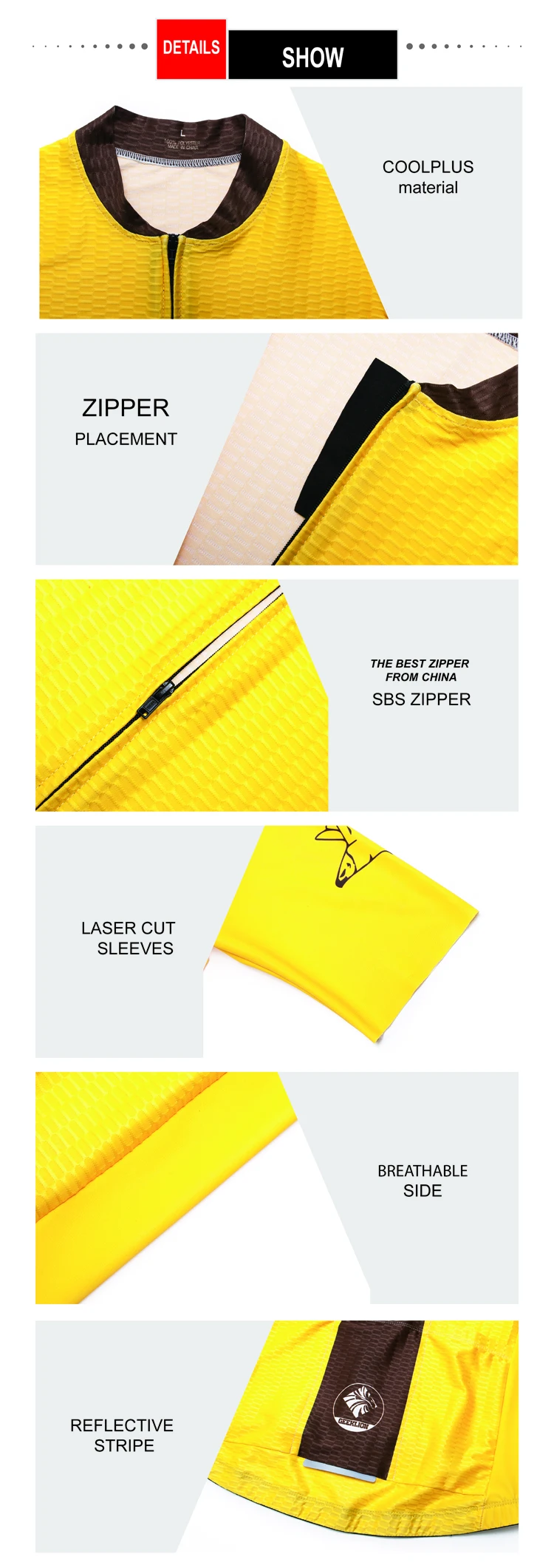 Geeklion Men Aero Cut Cycling Jersey Pure Yellow Laser Cut Short Sleeves Cyclist Clothing MTB Breathable Pro Wear