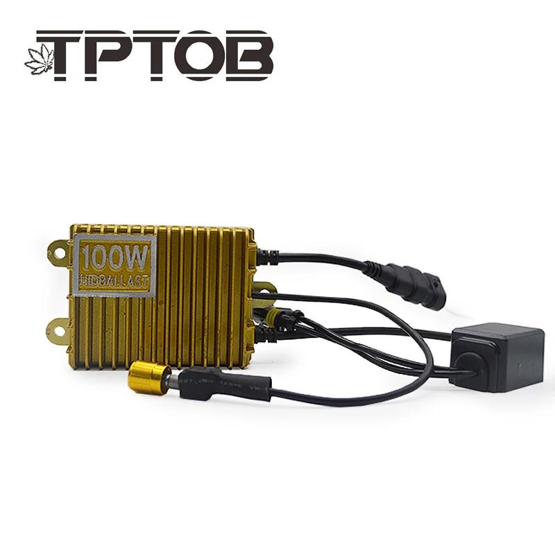 TPTOB 2pcs 100W For HID Bi Xenon Slim Digital Replacement Ballast Reactor Light H1 H3 H7 9006 | Автомобили и мотоциклы