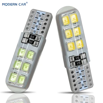 MODERN CAR 2835 T10 W5W 12V Canbus 12SMD Silicone Waterproof 194 168 LED Side Wedge Lights No Error Led Clearance Parking Lamps
MODERN CAR 2835 T10 W5W 12V Canbus 12SMD Silicone Waterproof 194 168 LED Side Wedge Lights No Error Led Clearance Parking Lamps