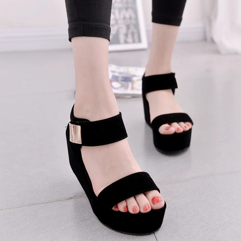 Women Platform Sandals 2019 Summer Wedges Shoes Woman Casual High Heel Sandal Open Toe Gladiator Style Female Footwear SH030507
Women Platform Sandals 2019 Summer Wedges Shoes Woman Casual High Heel Sandal Open Toe Gladiator Style Female Footwear SH030507