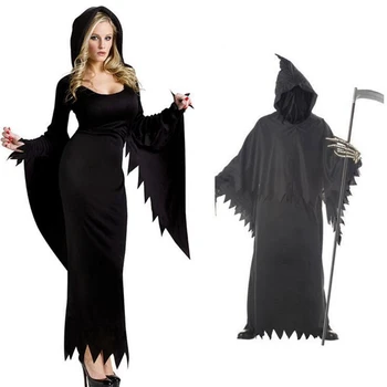 Witch Cloak Vampire Female Witch Cloak Death Cosplay Halloween Costume Costume Ball Fancy Ball Festive & Party Supplies
Witch Cloak Vampire Female Witch Cloak Death Cosplay Halloween Costume Costume Ball Fancy Ball Festive & Party Supplies