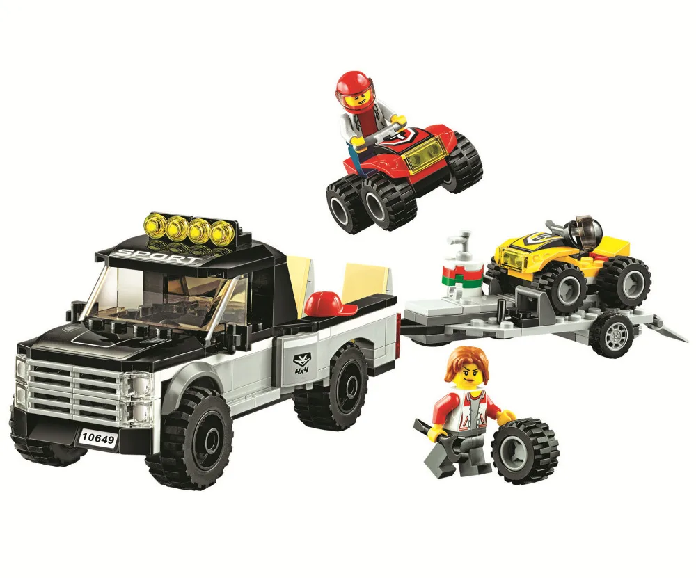 BELA City ATV Race Team Building Blocks Sets Bricks Classic Model Kids Toys Marvel Compatible Legoings
BELA City ATV Race Team Building Blocks Sets Bricks Classic Model Kids Toys Marvel Compatible Legoings