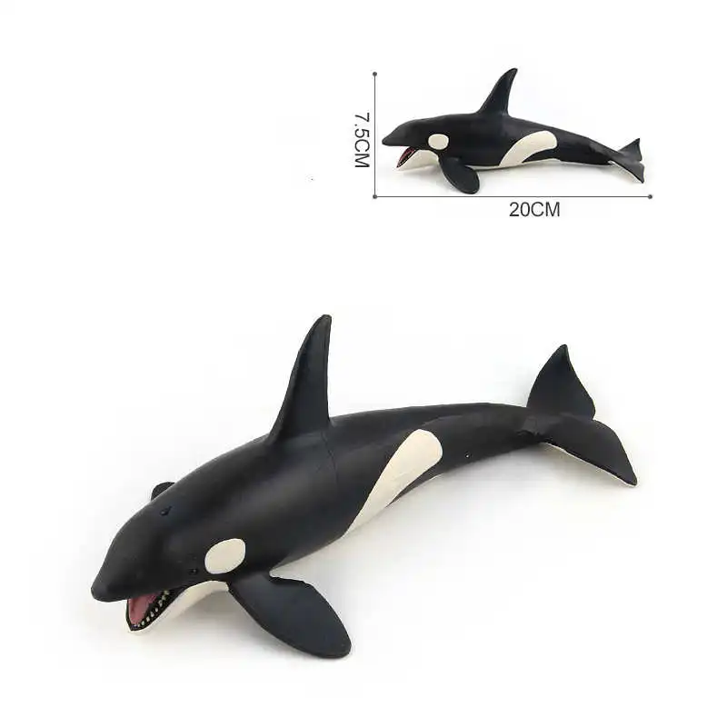 Sea Lifes animals Killer whale models figures figurines toys Simulation Ornament Christmas Early childhood Gift For Kids
Sea Lifes animals Killer whale models figures figurines toys Simulation Ornament Christmas Early childhood Gift For Kids