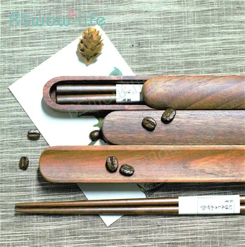 High-grade Black Brown Walnut Wooden Chopstick Box Set Portable Travel Environmental Home ChopsticksStorage Box Chopsticks Case
High-grade Black Brown Walnut Wooden Chopstick Box Set Portable Travel Environmental Home ChopsticksStorage Box Chopsticks Case