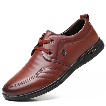 3055 Casual Men's Real Leather Shoes MenTie Round Head Soft Bottom Warm Winter Shoe Middle-aged and Old Dad's
3055 Casual Men's Real Leather Shoes MenTie Round Head Soft Bottom Warm Winter Shoe Middle-aged and Old Dad's