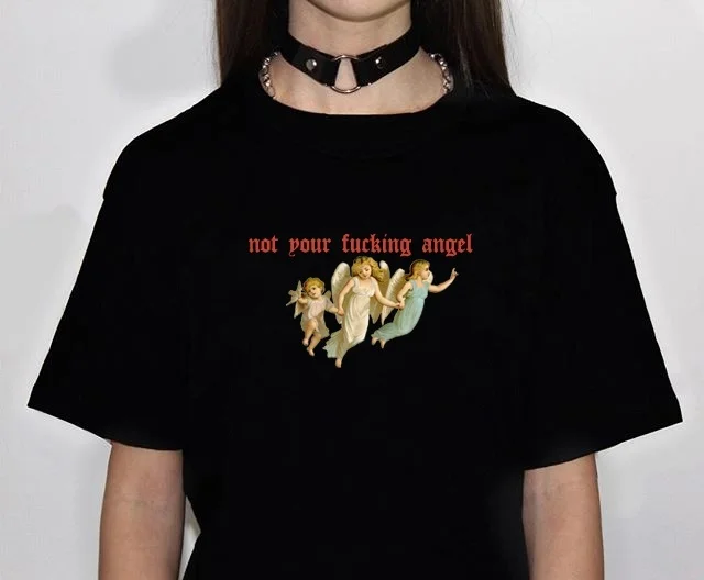Fashionshow-JF Three Cupids Cute Aesthetic T-Shirt Vintage Fashion Grunge Style Printed Tee Hipsters Art Top
Fashionshow-JF Three Cupids Cute Aesthetic T-Shirt Vintage Fashion Grunge Style Printed Tee Hipsters Art Top