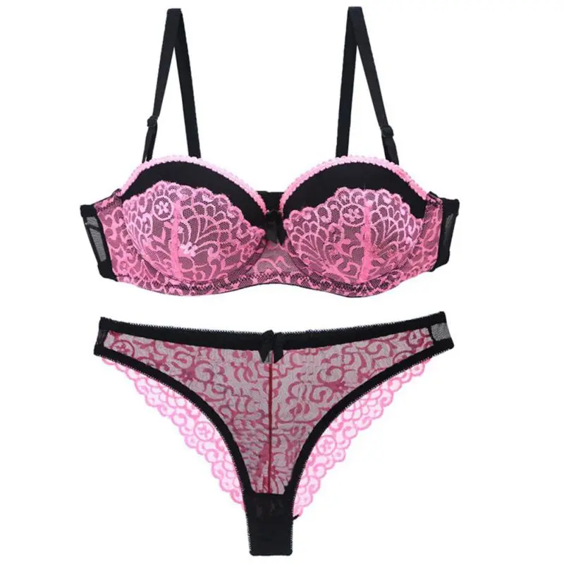 ROPALIA Hot Elegant luxury and romantic bra set for women 1/2 trace + lace push up sexy underwear sets 5 color bra and panty set
ROPALIA Hot Elegant luxury and romantic bra set for women 1/2 trace + lace push up sexy underwear sets 5 color bra and panty set