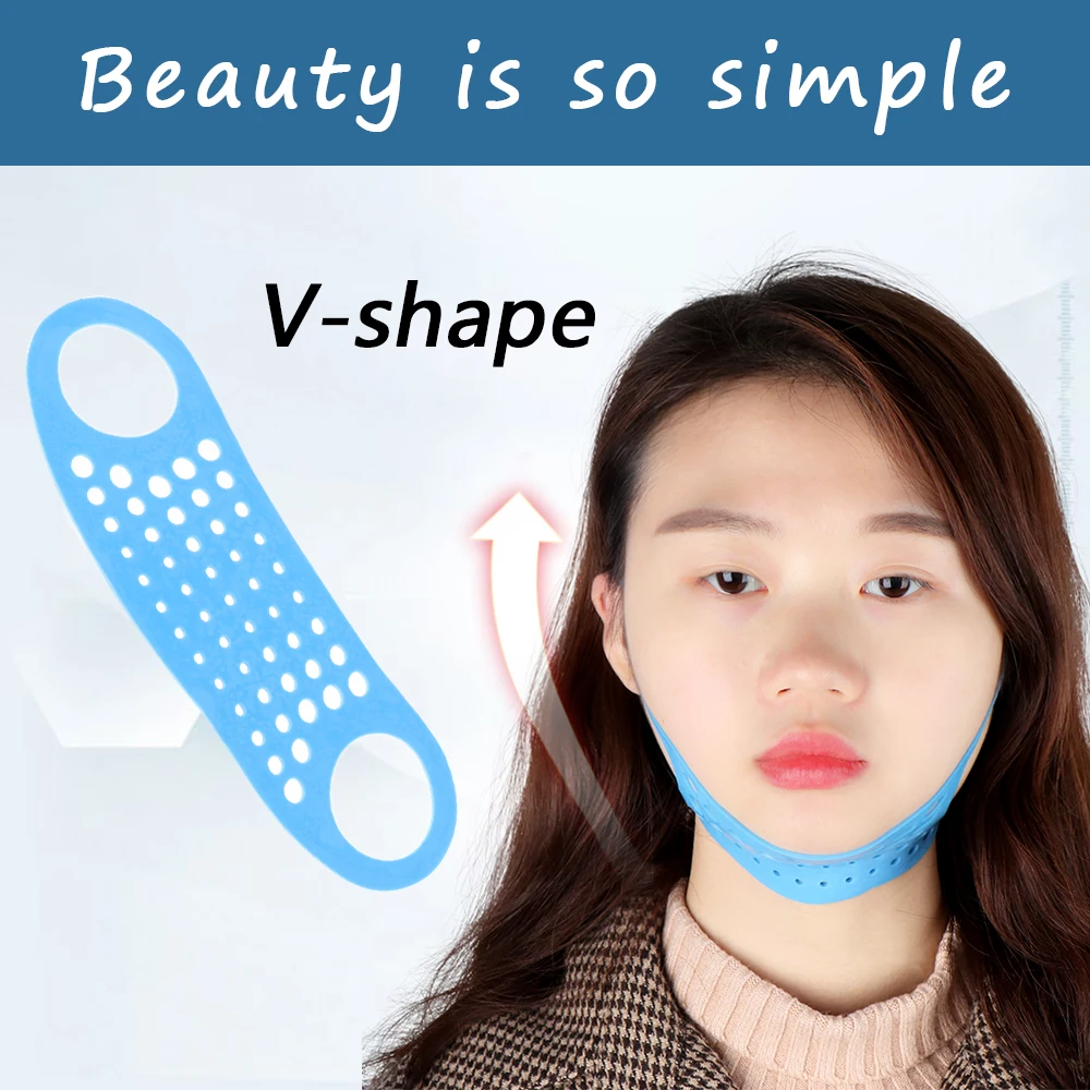 1pcs Elevation Mask Sleeping Slimming Double Chin Face Bandage Silicone Powerful V Face Lift Tools Makeup Thin Belt Strap Band
1pcs Elevation Mask Sleeping Slimming Double Chin Face Bandage Silicone Powerful V Face Lift Tools Makeup Thin Belt Strap Band