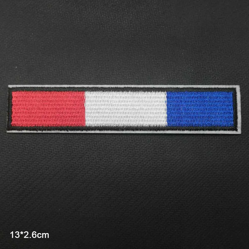 France National Flag Iron On Embroidered Clothes Patches For Clothing Stickers Garment Wholesale
France National Flag Iron On Embroidered Clothes Patches For Clothing Stickers Garment Wholesale