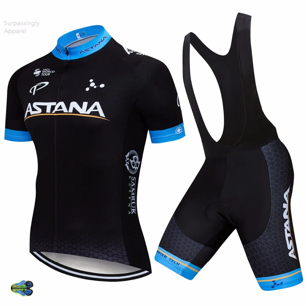 2019 Bike Team ASTANA Cycling Sets Maillot Ropa Ciclismo Bicycle Jersey Summer Bike Cycling Clothing Outdoor Jersey Men 12D Gel
2019 Bike Team ASTANA Cycling Sets Maillot Ropa Ciclismo Bicycle Jersey Summer Bike Cycling Clothing Outdoor Jersey Men 12D Gel