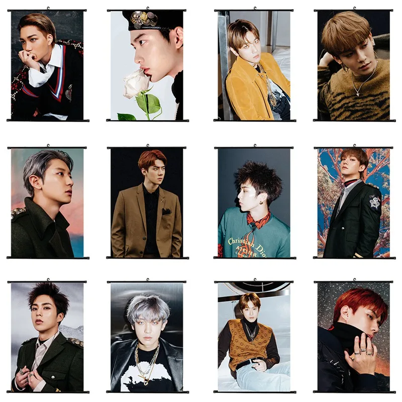 K-pop EXO 5th Ablum Poster Home Decoration High Quality Image Printing Paper Hang Up Poster Decoration Stationery Supply
K-pop EXO 5th Ablum Poster Home Decoration High Quality Image Printing Paper Hang Up Poster Decoration Stationery Supply