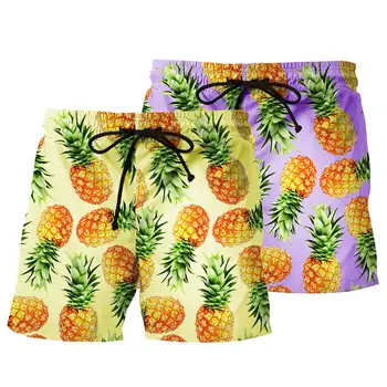 Wholesale Summer Pineapple Print Beach Shorts Fifth Pants Men Drawstring Swimming Trunks
Wholesale Summer Pineapple Print Beach Shorts Fifth Pants Men Drawstring Swimming Trunks