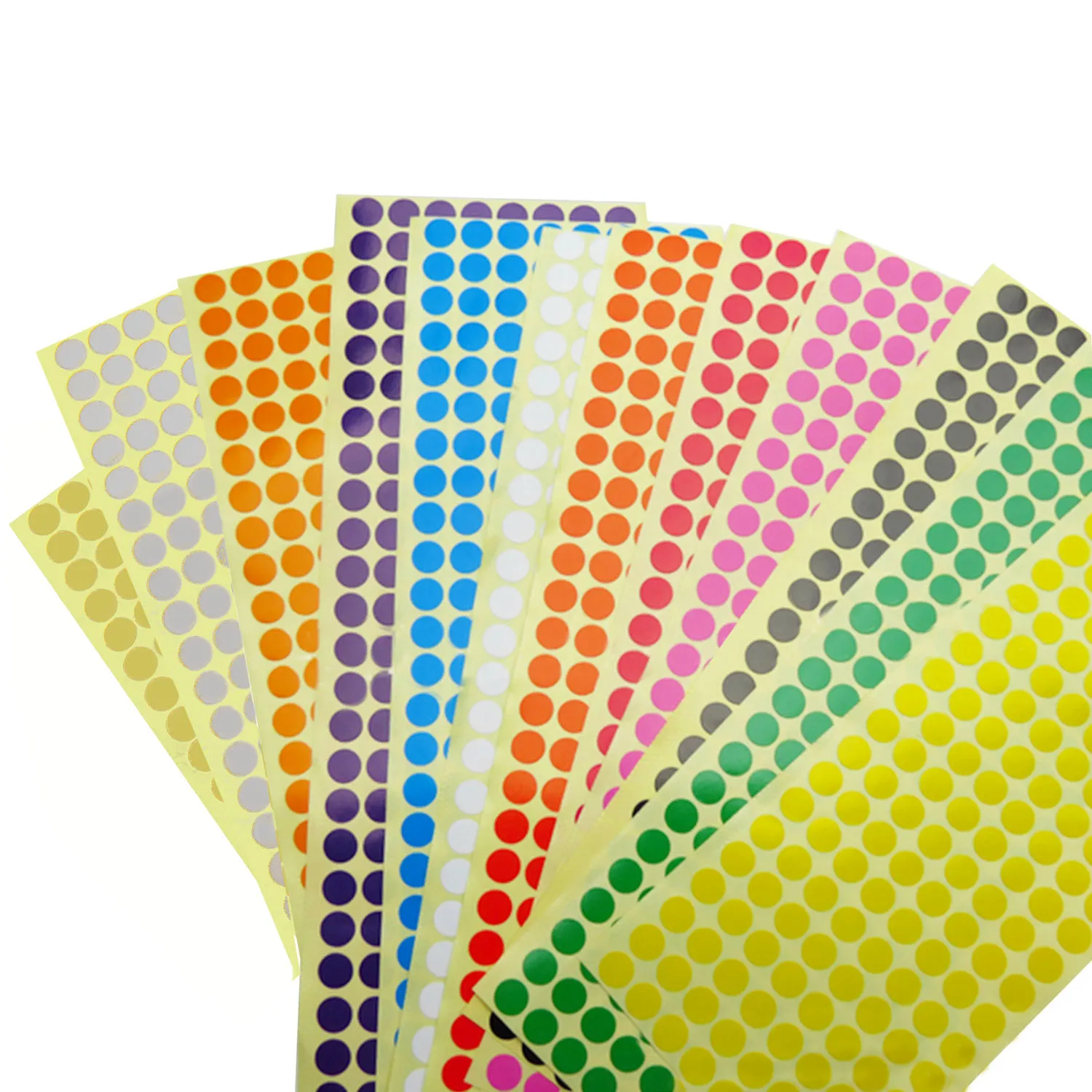 14Sheets Assorted Color Removable Color Coding Labels Round Dot Stickers for Crafts Making Notes Marks Playing Games 2310 Dots
14Sheets Assorted Color Removable Color Coding Labels Round Dot Stickers for Crafts Making Notes Marks Playing Games 2310 Dots