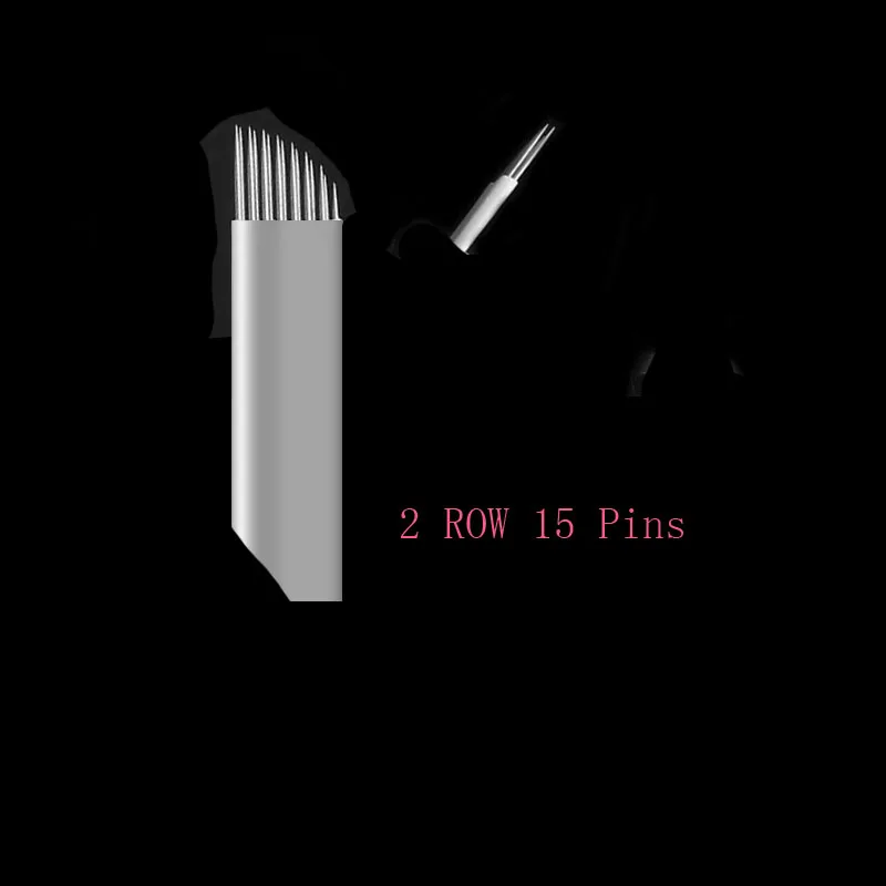 Double Line 15 Pins Permanent Makeup Needle Manual Eyebrow Tattoo Microblade For Semi Tattoo Pen
Double Line 15 Pins Permanent Makeup Needle Manual Eyebrow Tattoo Microblade For Semi Tattoo Pen
