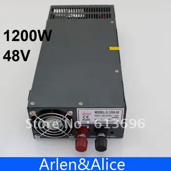 1200W 48V adjustable 220V input Single Output Switching power supply for LED Strip light AC to DC
1200W 48V adjustable 220V input Single Output Switching power supply for LED Strip light AC to DC