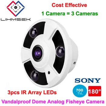 Lihmsek Analog Sony 700TVL CCTV Fisheye Panoramic Vandalproof camera 180 Degree Wide Angle camera with 3pcs Array IR leds
Lihmsek Analog Sony 700TVL CCTV Fisheye Panoramic Vandalproof camera 180 Degree Wide Angle camera with 3pcs Array IR leds