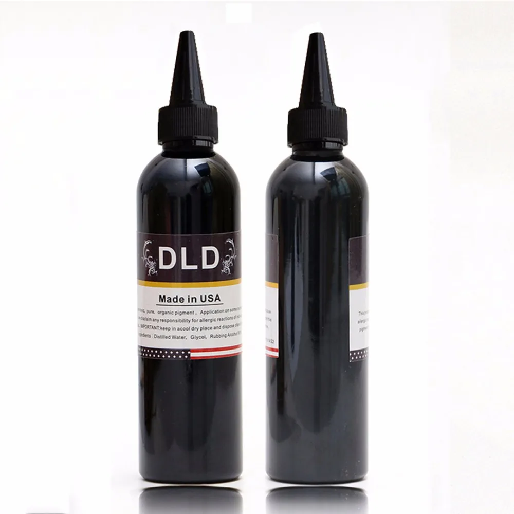 2PCS Tattoo Ink Pigment Set Kits Body Arts 230ml black Professinal Beauty Permanent Makesup Paints Accesories
2PCS Tattoo Ink Pigment Set Kits Body Arts 230ml black Professinal Beauty Permanent Makesup Paints Accesories