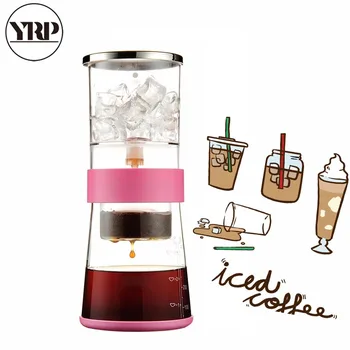 YRP 400ml New Fashion Reusable Ice Drip Coffee Filter Glass Percolators Espresso Coffee Dripper Pot Ice Cold Brew Coffee Maker
YRP 400ml New Fashion Reusable Ice Drip Coffee Filter Glass Percolators Espresso Coffee Dripper Pot Ice Cold Brew Coffee Maker