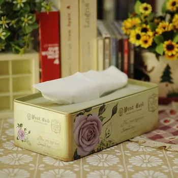 215*115*73mm Creative Design Tissue Canister Napkin Holder Metal Storage Tin Box Retail
215*115*73mm Creative Design Tissue Canister Napkin Holder Metal Storage Tin Box Retail