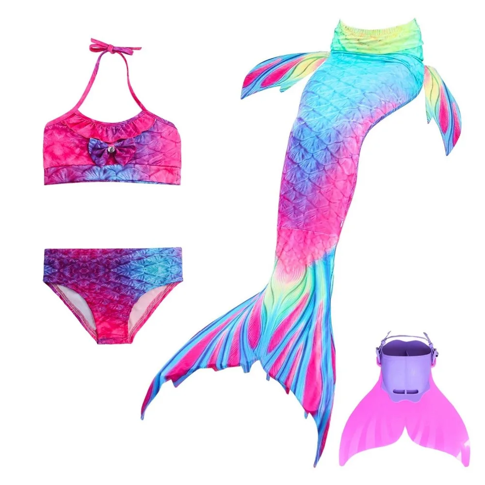 2019 NEW!4PCS/set Children Mermaid Tail with Monofin for Girls Kids Costume Swimming Swimmable Mermaid Tail Swimwear Xmas Gift
2019 NEW!4PCS/set Children Mermaid Tail with Monofin for Girls Kids Costume Swimming Swimmable Mermaid Tail Swimwear Xmas Gift