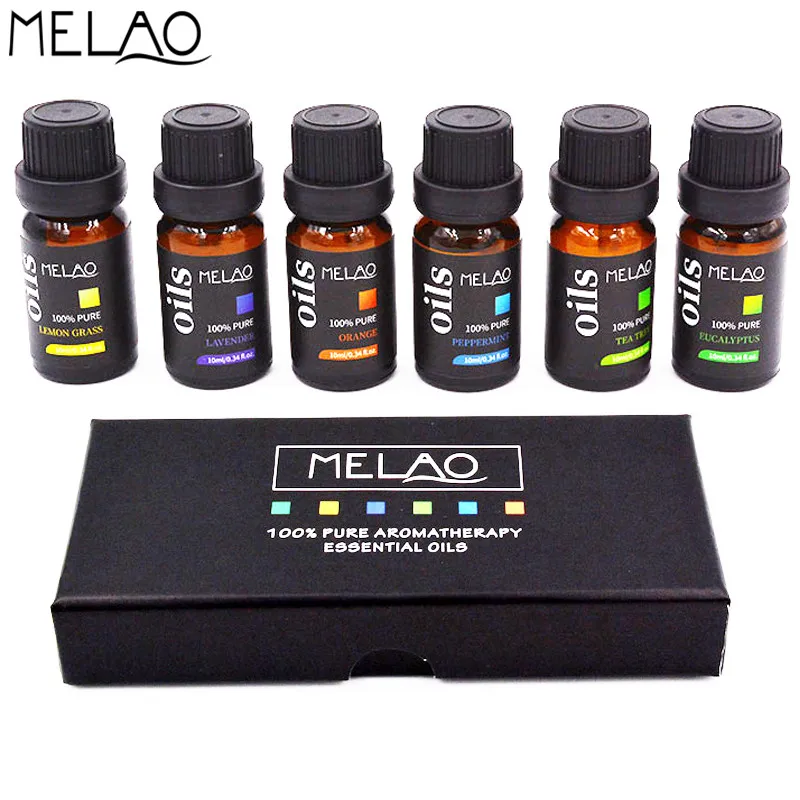 MELAO Pure Difuser Essential Oils Essential Oils for Aromatherapy Diffuser 6pcs 10ml Gift Set Tea Tree Eucalyptus Oil
MELAO Pure Difuser Essential Oils Essential Oils for Aromatherapy Diffuser 6pcs 10ml Gift Set Tea Tree Eucalyptus Oil