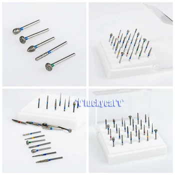 Dental FG1.6 24 PCS Diamond Burs One Set Porcelain Shouldered Abutment Polishing
Dental FG1.6 24 PCS Diamond Burs One Set Porcelain Shouldered Abutment Polishing