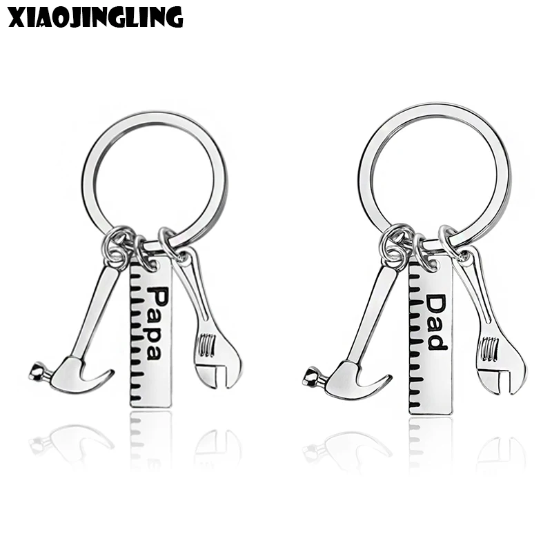 3 Styles Creatived Hammer Keyring Trendy Pendants Keychains Papa Dad Father Car Keyfob Farhers Day Gift Key Chains Keys For Men
3 Styles Creatived Hammer Keyring Trendy Pendants Keychains Papa Dad Father Car Keyfob Farhers Day Gift Key Chains Keys For Men