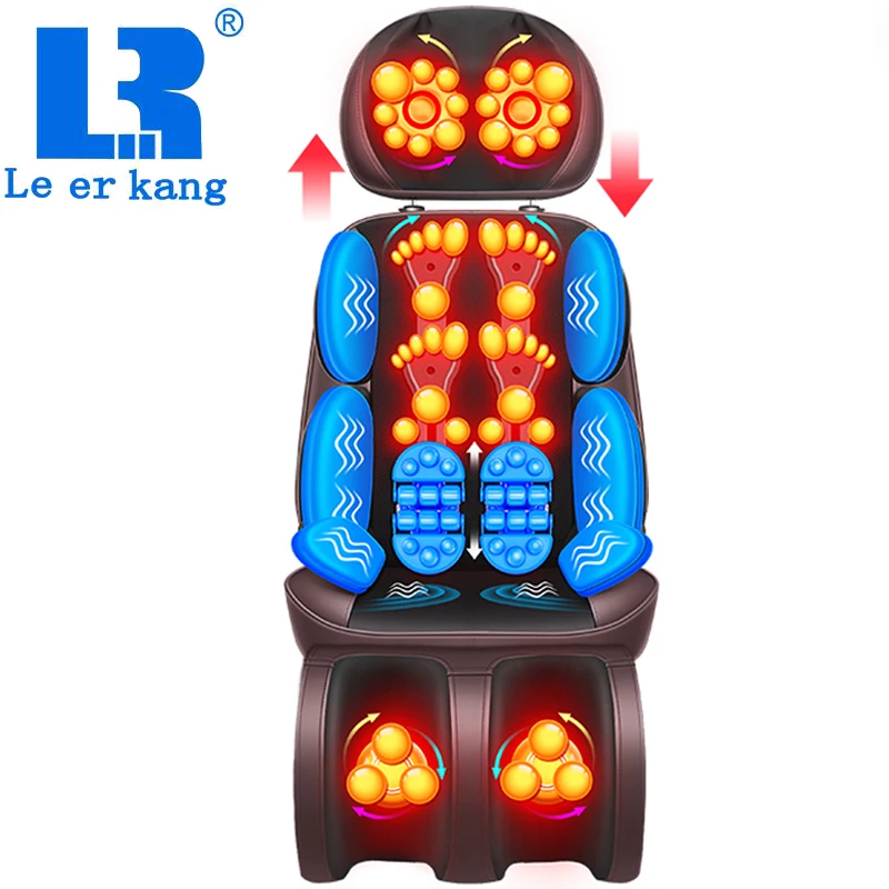 Electric full body massage chair neck back waist massage cushion heat & vibrate massage pad as a gift for wife parents LEK-918L
Electric full body massage chair neck back waist massage cushion heat & vibrate massage pad as a gift for wife parents LEK-918L