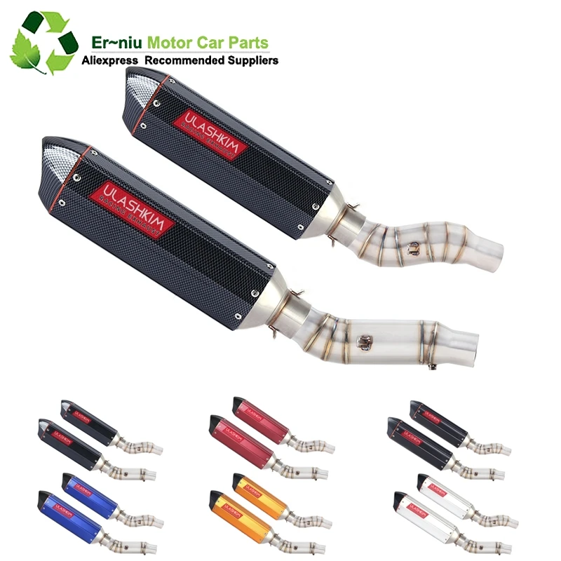 Motorcycle Full Exhaust Escape System + Modified Link Contact middle pipe Round Muffler for kawasaki Z1000 2010-2016
Motorcycle Full Exhaust Escape System + Modified Link Contact middle pipe Round Muffler for kawasaki Z1000 2010-2016
