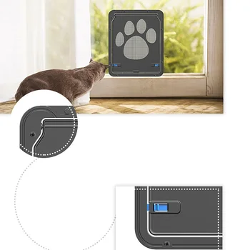 24cmx29cm Pet Supplies Screen Door Dog Footprint Pattern Pet Cat Door Window Door Screen Dog Flap Safe
24cmx29cm Pet Supplies Screen Door Dog Footprint Pattern Pet Cat Door Window Door Screen Dog Flap Safe