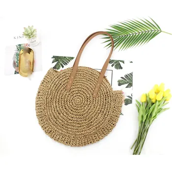 Woman Bag New Retro Mori Round Straw Summer Beach Leisure Shoulder carteras mujer de hombro y bolsos bags for women 2019
Woman Bag New Retro Mori Round Straw Summer Beach Leisure Shoulder carteras mujer de hombro y bolsos bags for women 2019