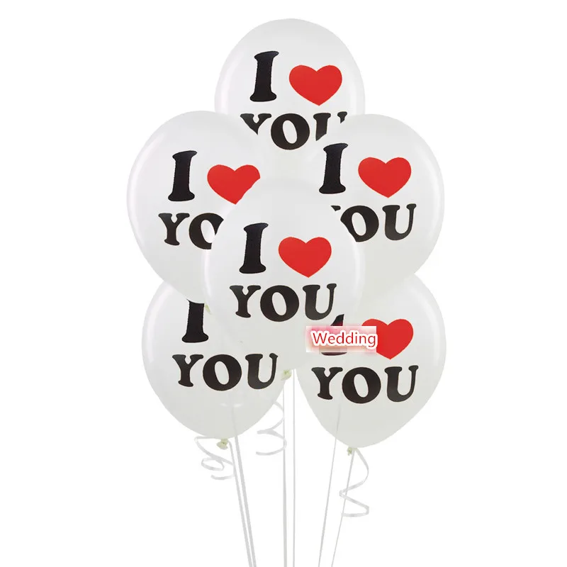 100pcs Wedding Decor I LOVE YOU Latex Balloons 12inch Proposal Balloon Wedding Anniversary Party Decorations Ballons Supplies
100pcs Wedding Decor I LOVE YOU Latex Balloons 12inch Proposal Balloon Wedding Anniversary Party Decorations Ballons Supplies