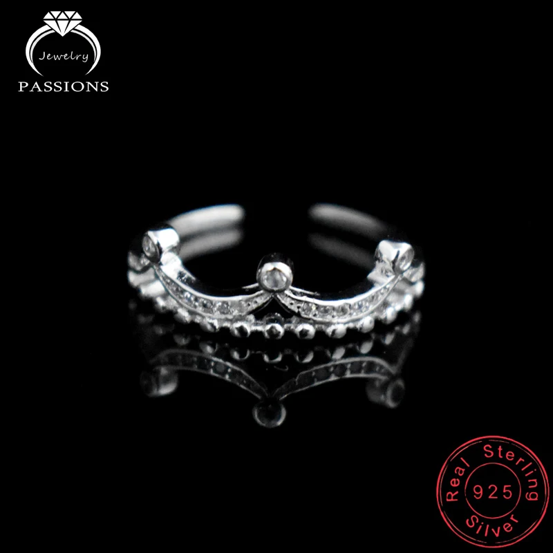 Wholesale Jewelry 925 Sterling Silver Rings Crown Rings CZ Rings For Women Resizable Rings Bague Rings For Lady&Girl
Wholesale Jewelry 925 Sterling Silver Rings Crown Rings CZ Rings For Women Resizable Rings Bague Rings For Lady&Girl