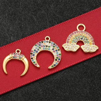 ZHUKOU 17x20mm high quality moon crystal pendant for necklace earrings bracelet jewelry making accessories model:VD491
ZHUKOU 17x20mm high quality moon crystal pendant for necklace earrings bracelet jewelry making accessories model:VD491