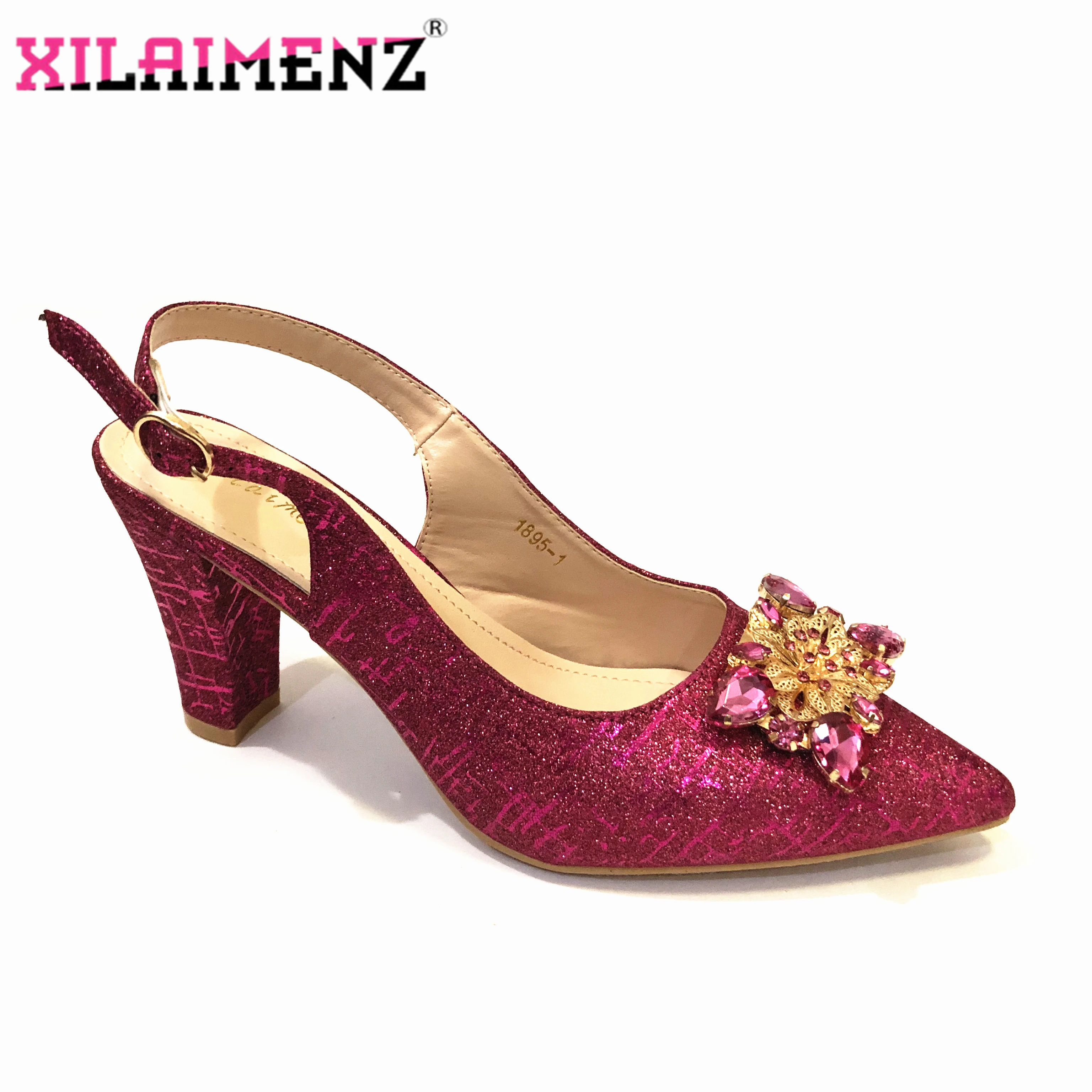Latest Fuchsis Color Italian Women Sandals for Party African Women Wedding High Heels Slip on Women Lady Pumps Wedding Shoes
Latest Fuchsis Color Italian Women Sandals for Party African Women Wedding High Heels Slip on Women Lady Pumps Wedding Shoes