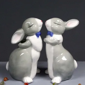 High Temperature Ceramic White Easter Rabbit Cartoon Decoration Display Crafts Animal Decorations Rustic Home Decor 
High Temperature Ceramic White Easter Rabbit Cartoon Decoration Display Crafts Animal Decorations Rustic Home Decor