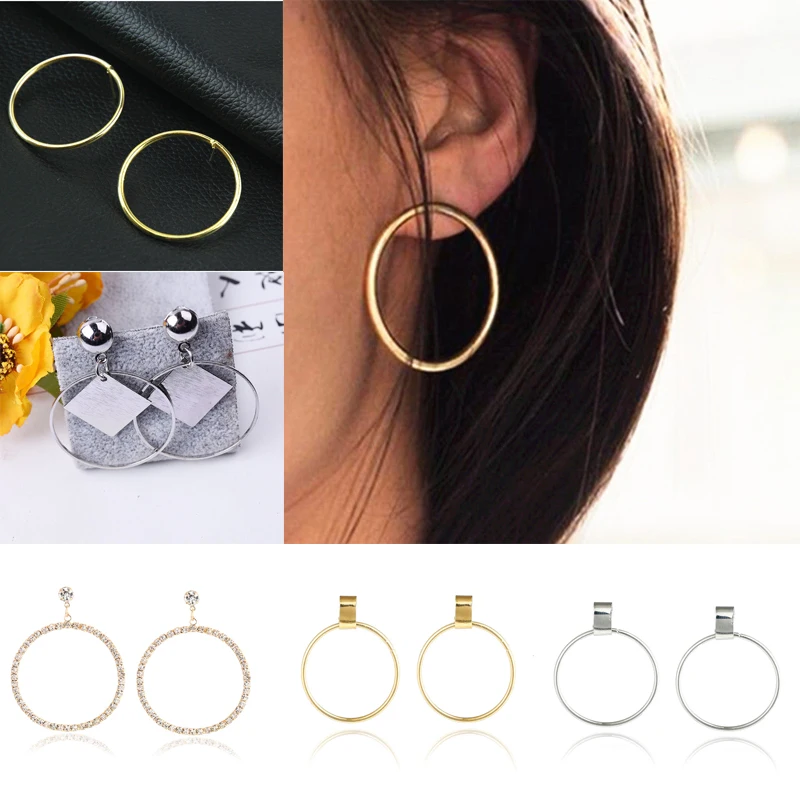 New Simple Style Korean Fashion Big Round Silver Gold Circle Earrings For Women Girls Geometric Earring Brincos Jewelry Gifts
New Simple Style Korean Fashion Big Round Silver Gold Circle Earrings For Women Girls Geometric Earring Brincos Jewelry Gifts