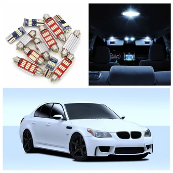 15pcs Car LED Lights Kit for 2008-2010 BMW 5 Series E60 M5, Canbus Auto Dome Reading Trunk Interior Light Bulbs Accessories
15pcs Car LED Lights Kit for 2008-2010 BMW 5 Series E60 M5, Canbus Auto Dome Reading Trunk Interior Light Bulbs Accessories