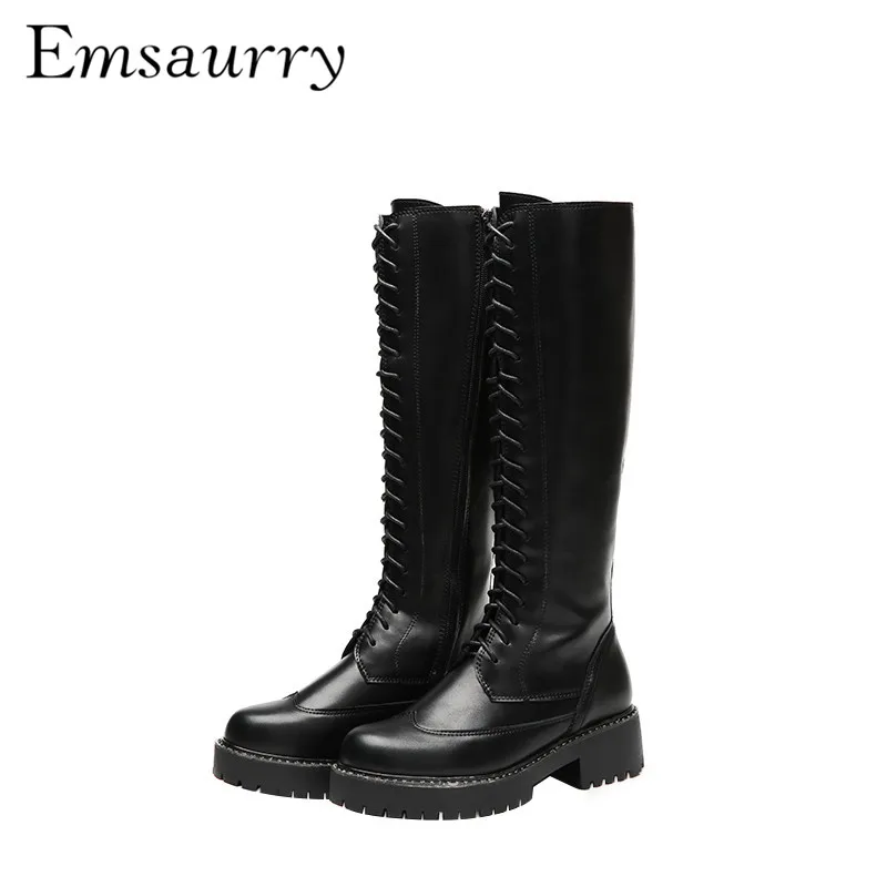 Cross-tied Knee High Boots Women Black Autumn Winter Fashion Runway Botas Mujer Square Heel Knight Boots
Cross-tied Knee High Boots Women Black Autumn Winter Fashion Runway Botas Mujer Square Heel Knight Boots