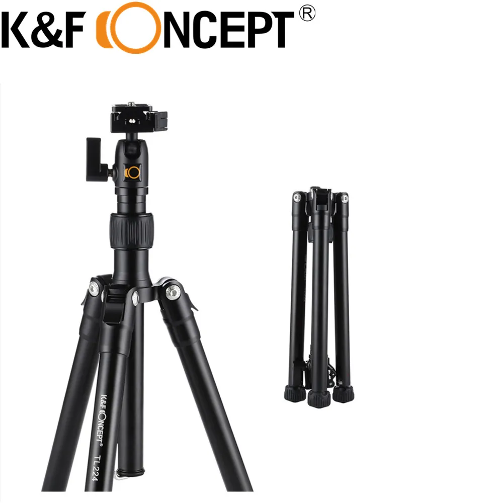 K&F CONCEPT Lightweight Professional Flexible Aluminum Travel Tripod With Ball Head Eccentric Pipe locking Holder Stand
K&F CONCEPT Lightweight Professional Flexible Aluminum Travel Tripod With Ball Head Eccentric Pipe locking Holder Stand